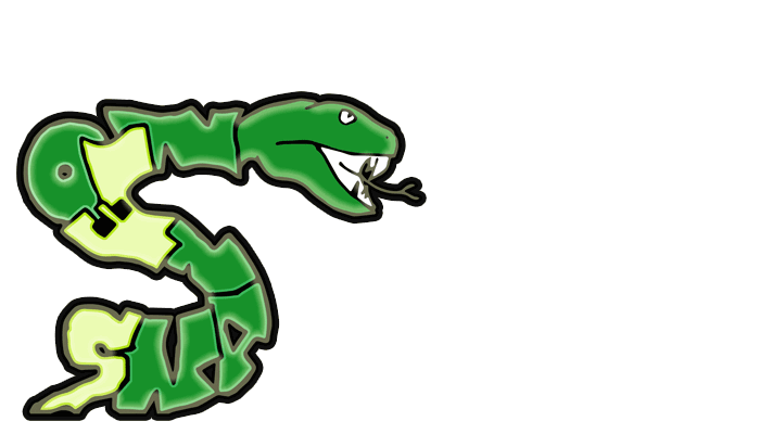 Animated snake GIF made for the Pixie Book project